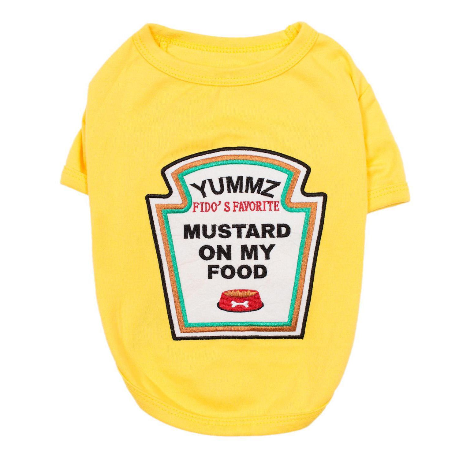 Mustard Licker Dog Costume Shirt