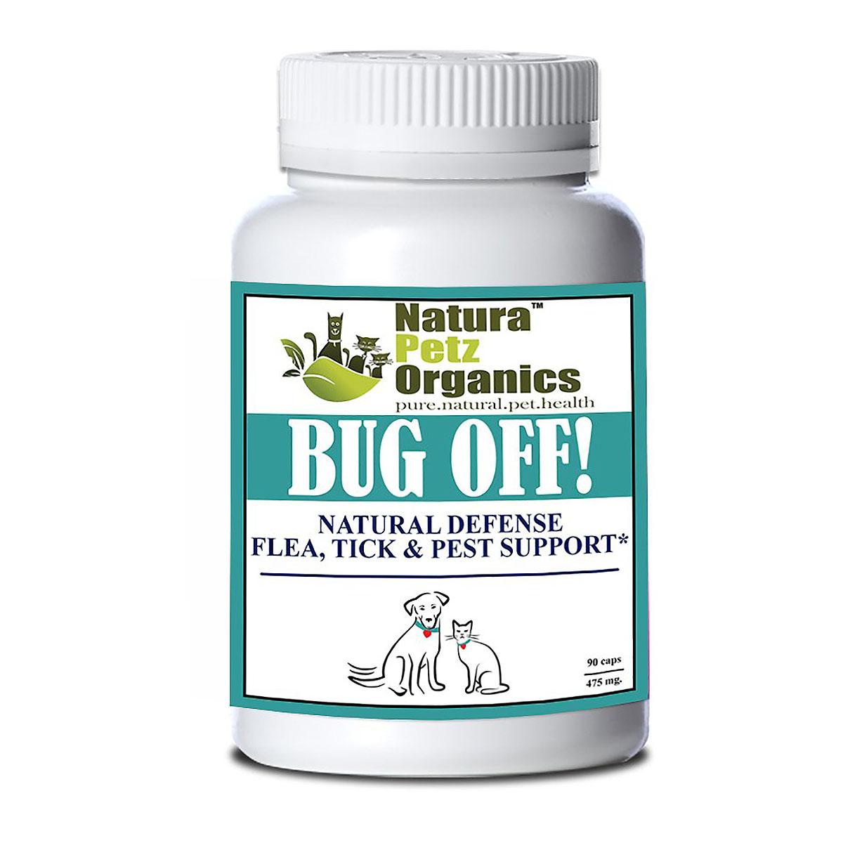Natura Petz Organics Bug Off! Natural Pest Defense Dog & Cat Supplement