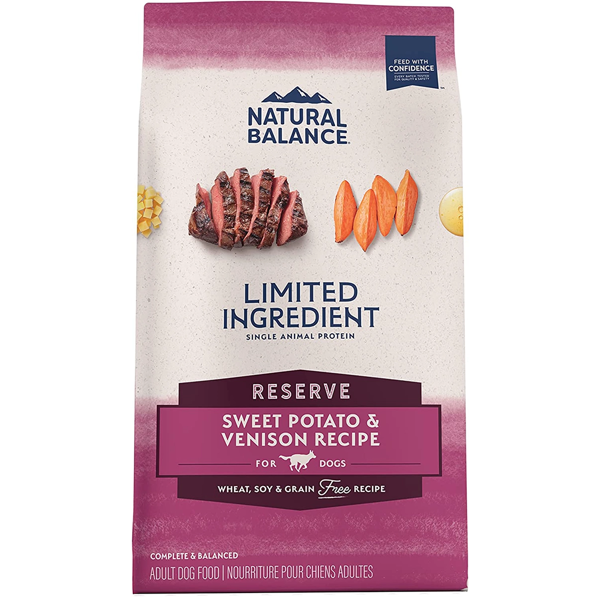 Natural Balance L.I.D. Limited Ingredient Diets Grain-Free Sweet Potato & Venison Formula Dry Dog Food 