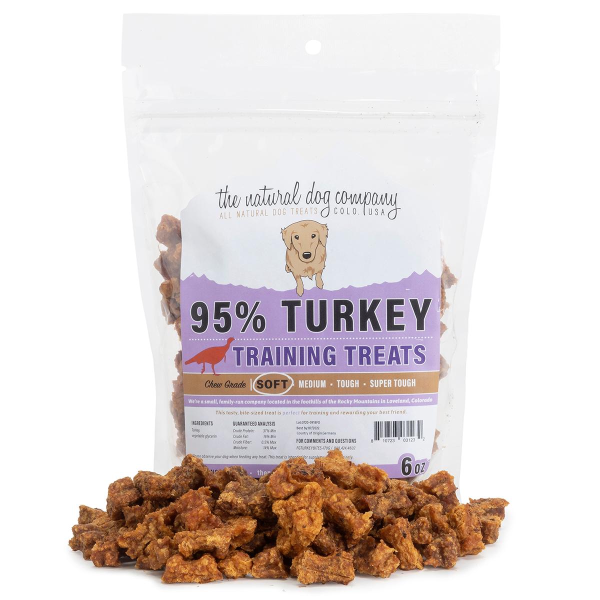 The Natural Dog Company 95% Turkey Training B... | BaxterBoo