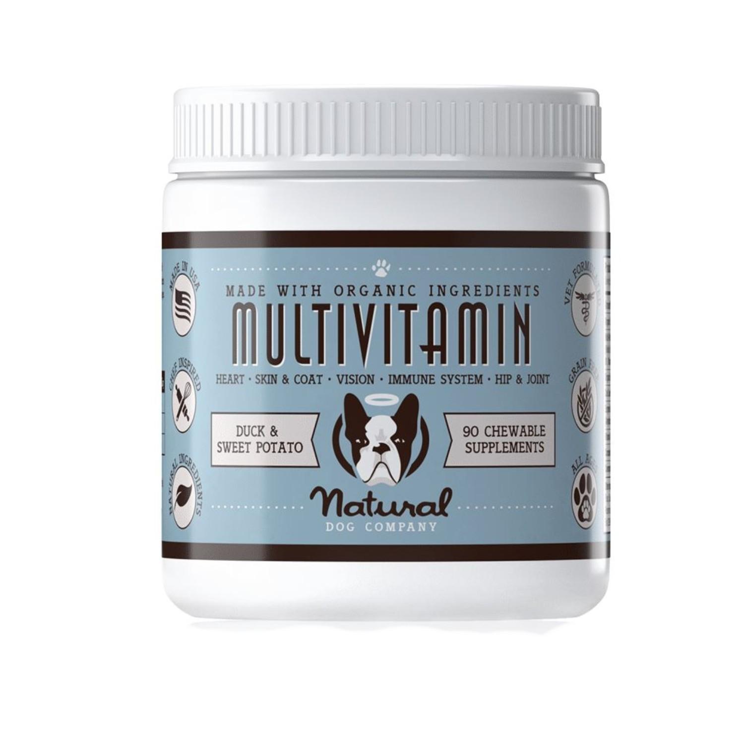 Natural Dog Company Multivitamin Supplement Dog Chew