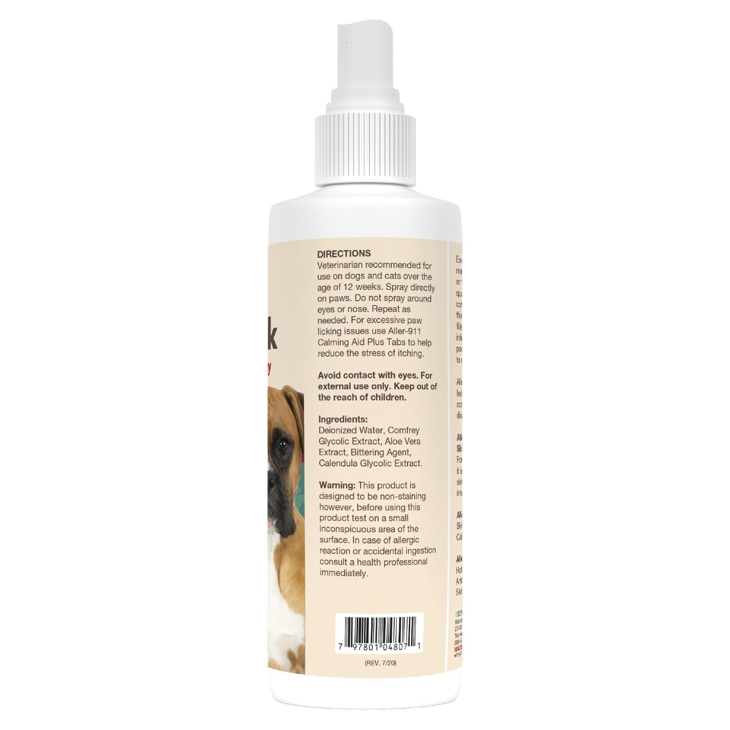 NaturVet Aller-911 Anti-Lick Paw Spray Dogs &... | BaxterBoo