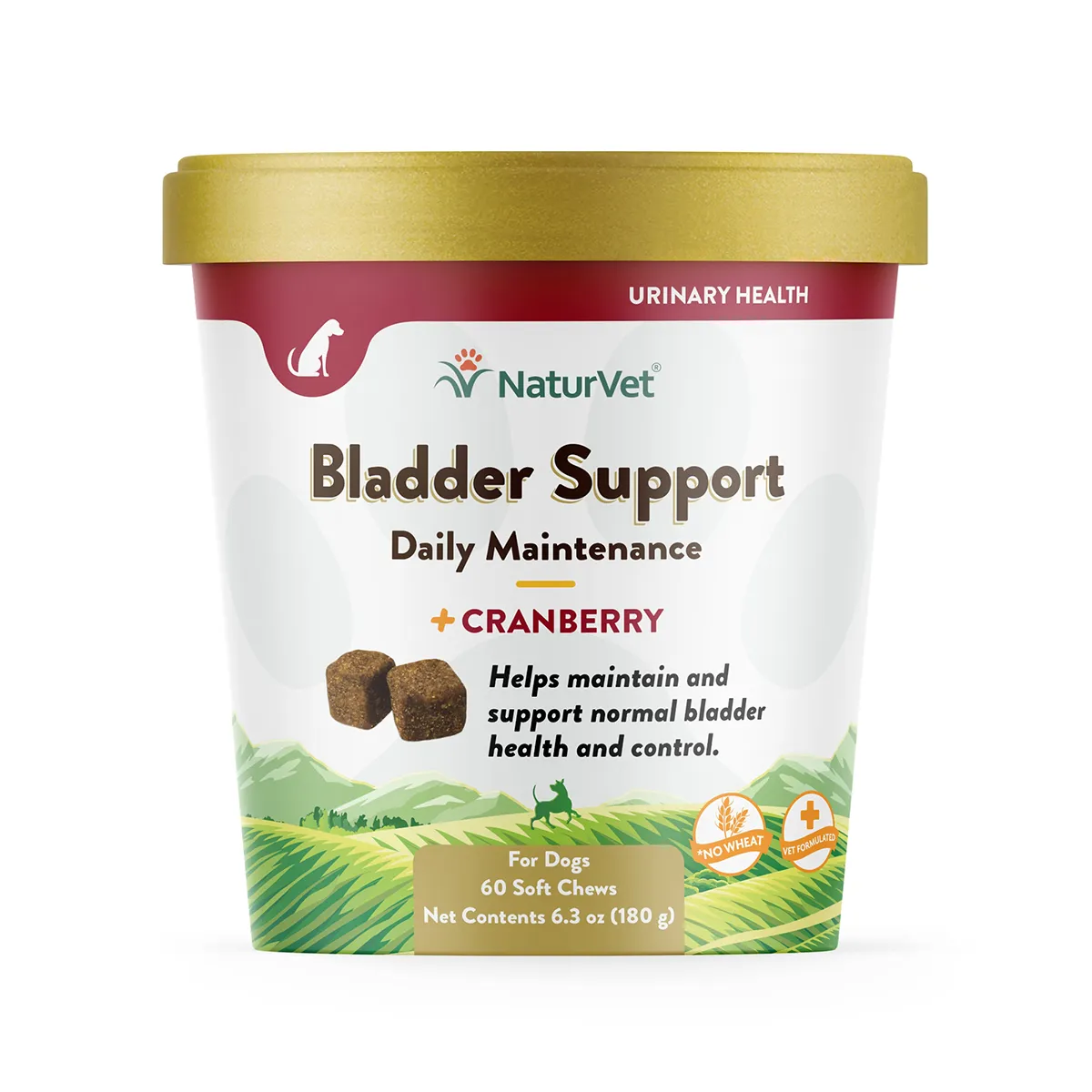 NaturVet Bladder Support with Cranberry Soft Dog Chew