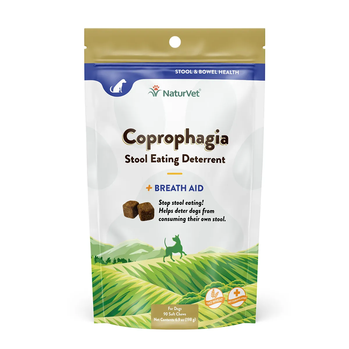 NaturVet Coprophagia Plus Breath Aid Soft Dog Chew