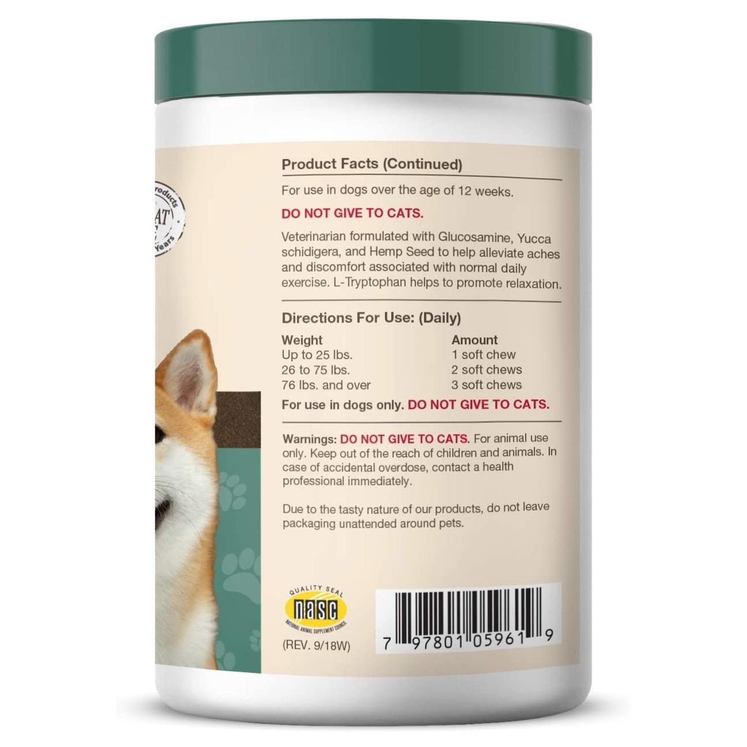 Naturvet hemp aches and hotsell discomfort reviews