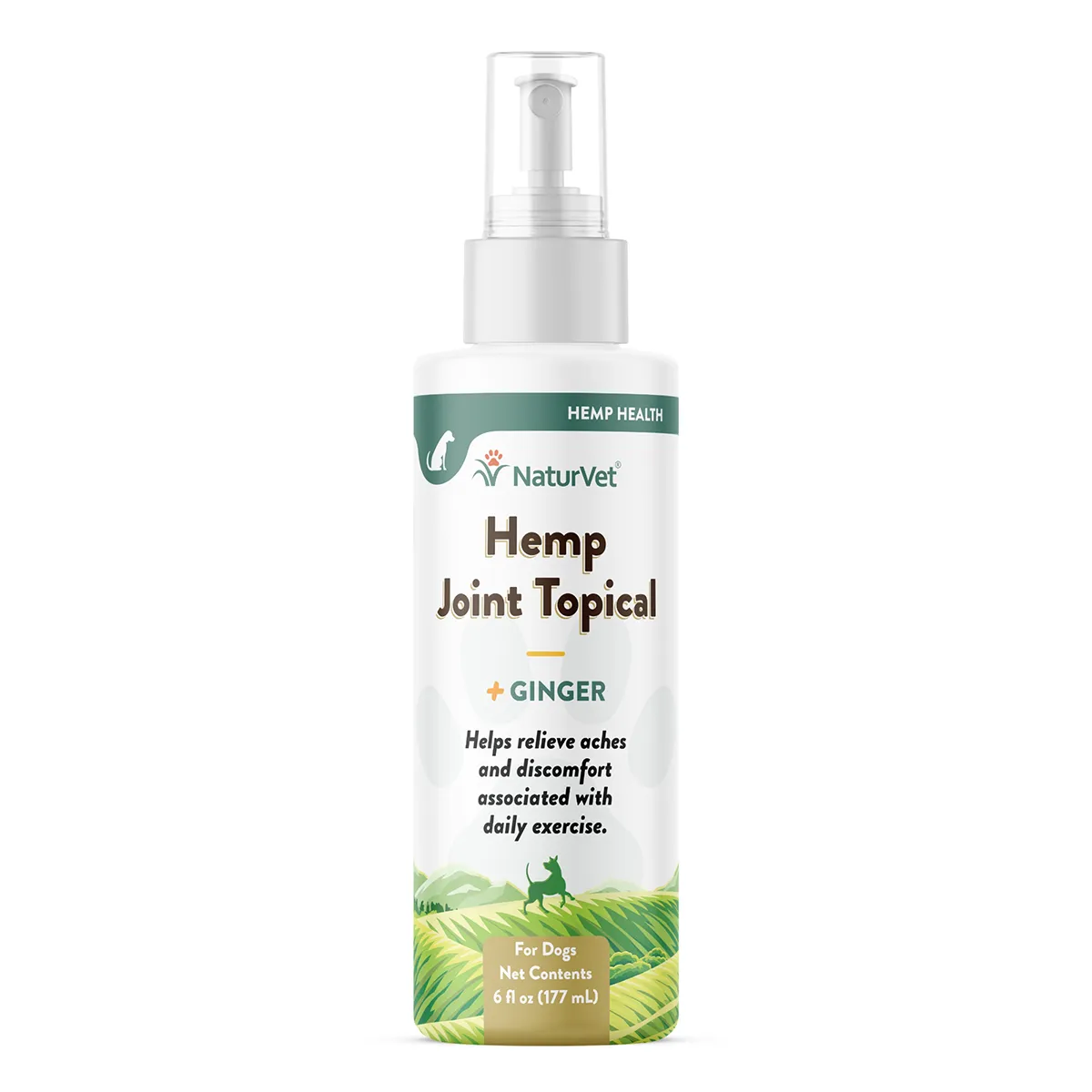 NaturVet Hemp Joint Topical Spray for Dogs