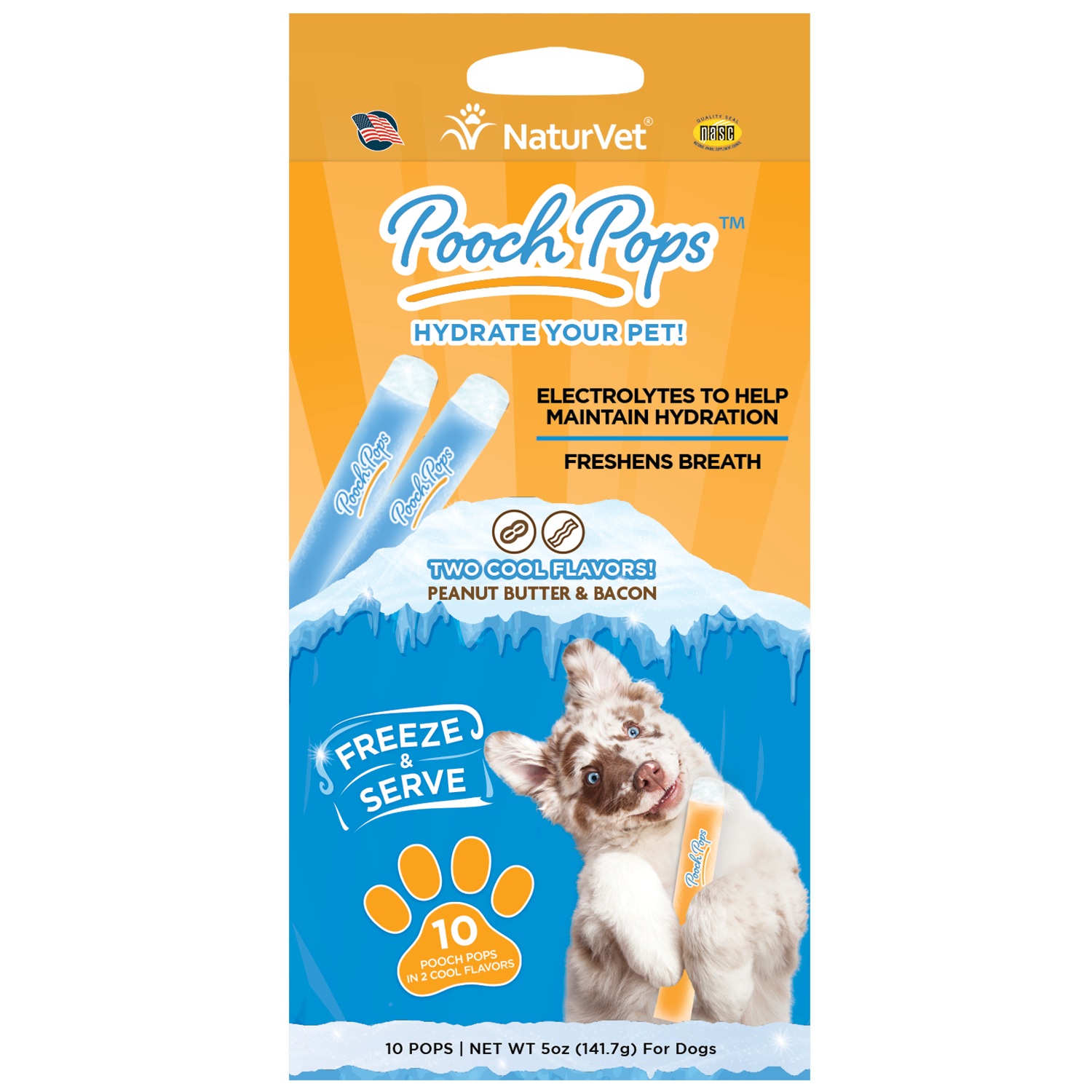 Naturvet Pooch Pops Hydrating Dog Treat With Baxterboo