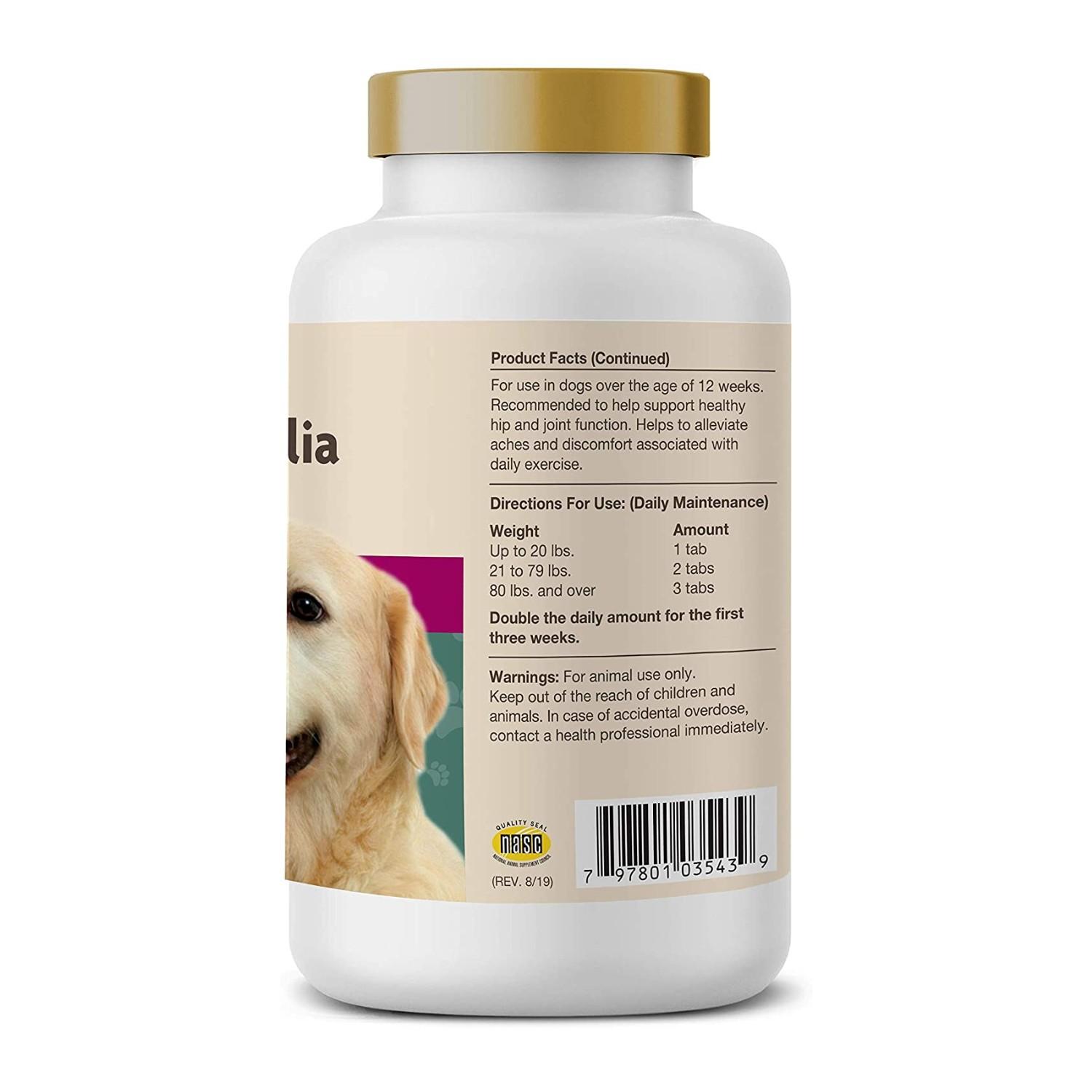 how much boswellia to give dog