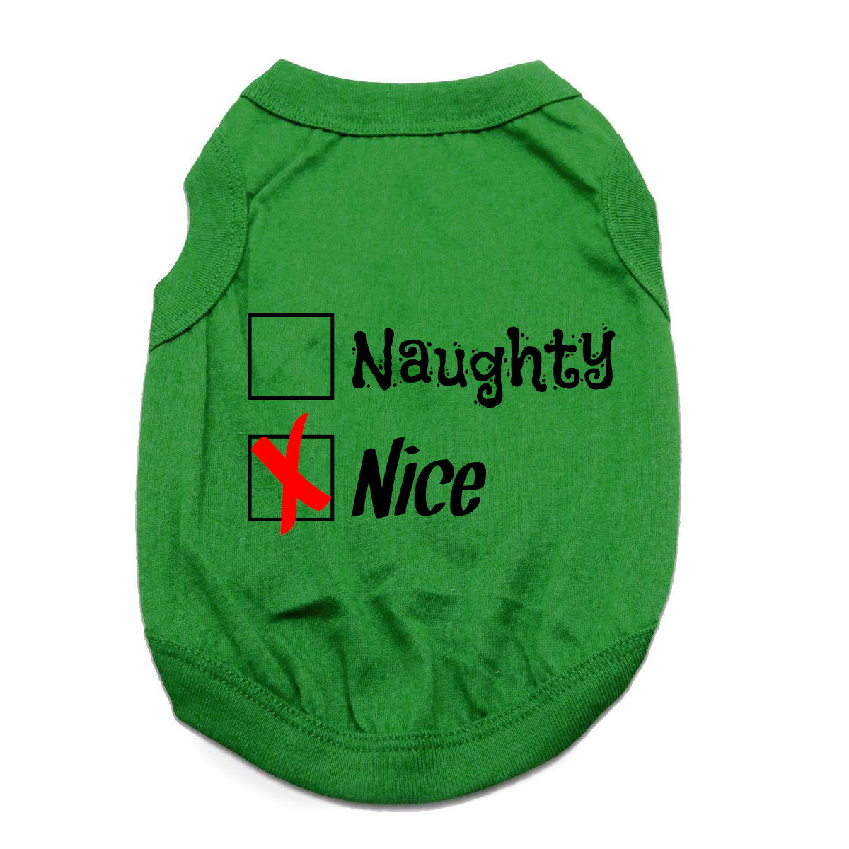 naughty nice dog shirts