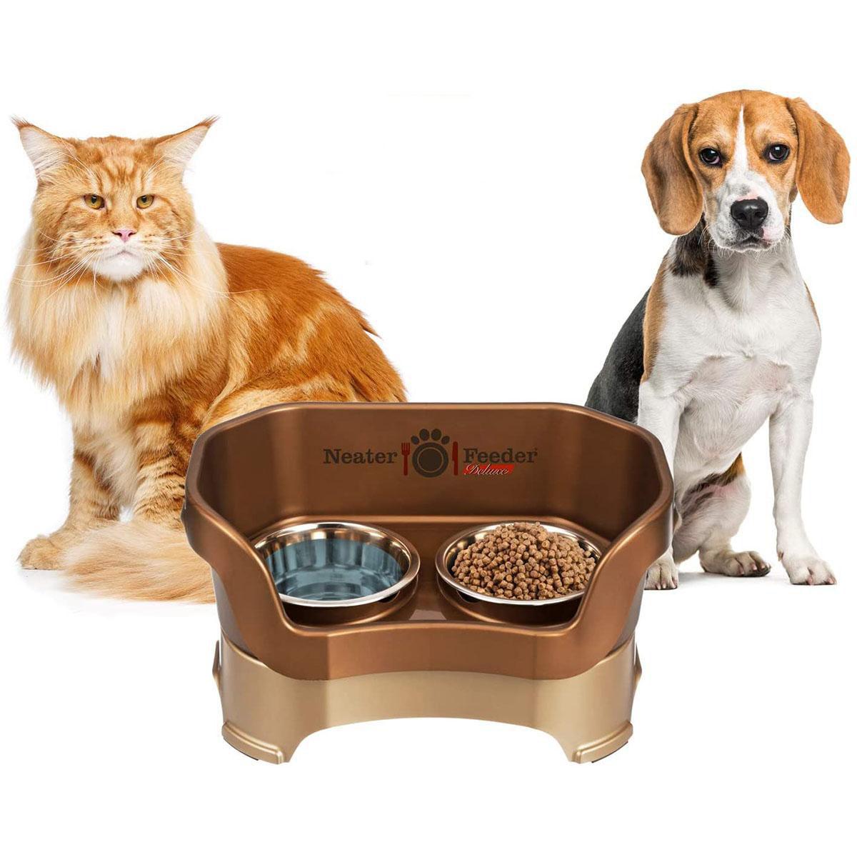 NEATER PETS Neater Feeder Deluxe Elevated & Mess-Proof Dog Bowls