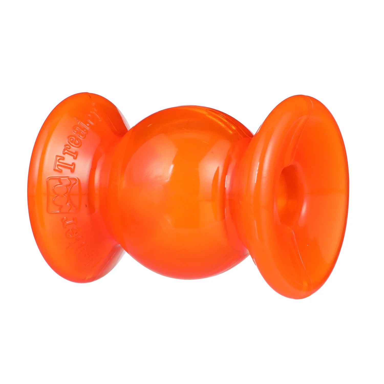 Neater Feeder Rolly Cannoli Dog Toy - Classic Orange