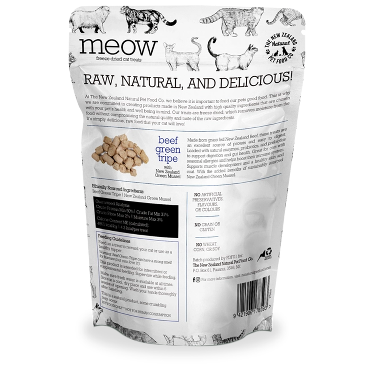 The New Zealand Natural Pet Food Co. - Same Day Shipping at BaxterBoo