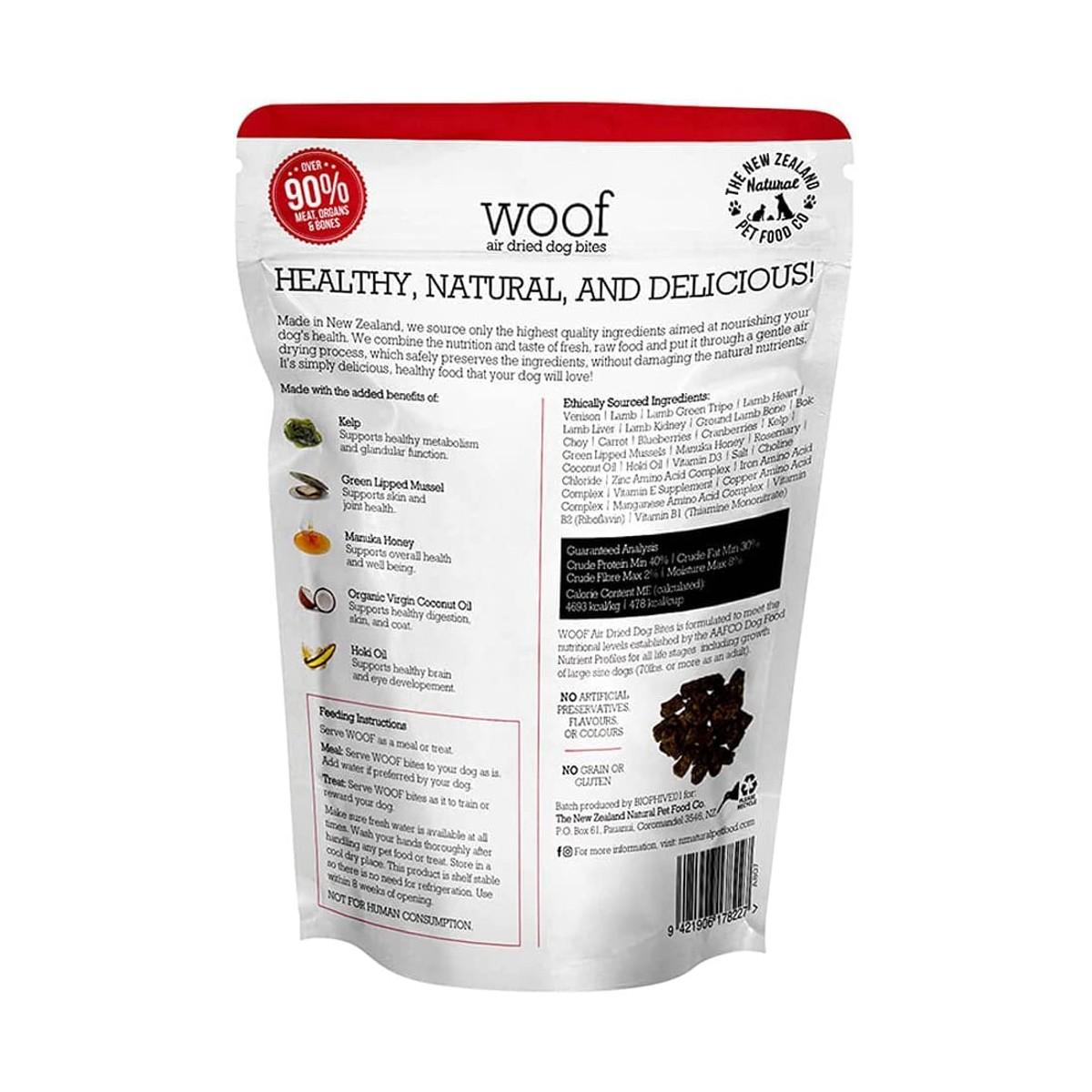 The New Zealand Natural Pet Food Co. Woof Air... | BaxterBoo