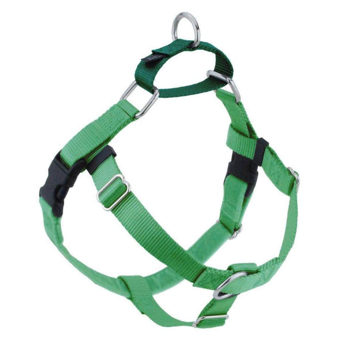 2 Hounds Design No-Pull Dog Harness Deluxe Training Package - Neon Green