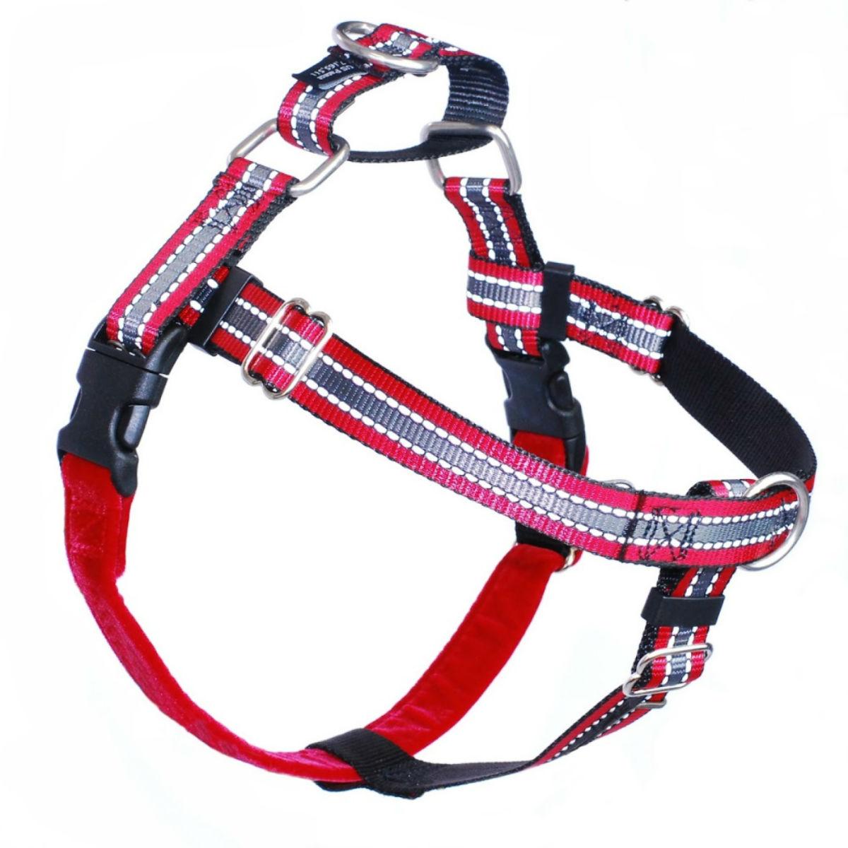 2 Hounds Design No-Pull Dog Harness Deluxe Training Package - Red Reflective