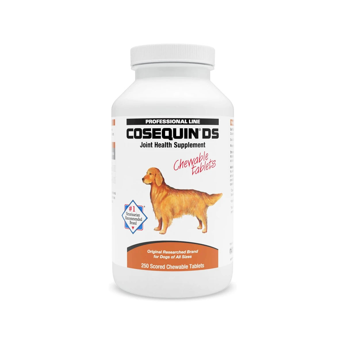 Nutramax Cosequin DS Joint Health Supplement for Dogs - With Glucosamine and Chondroitin Chewable Tablets