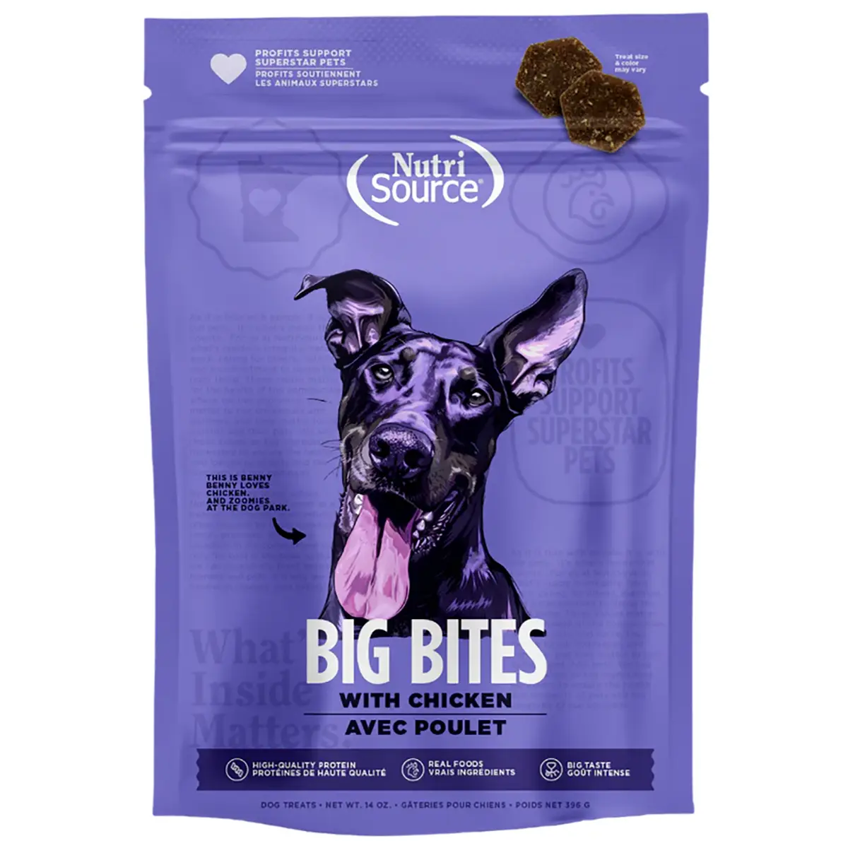 NutriSource Big Bite Dog Treats - Chicken