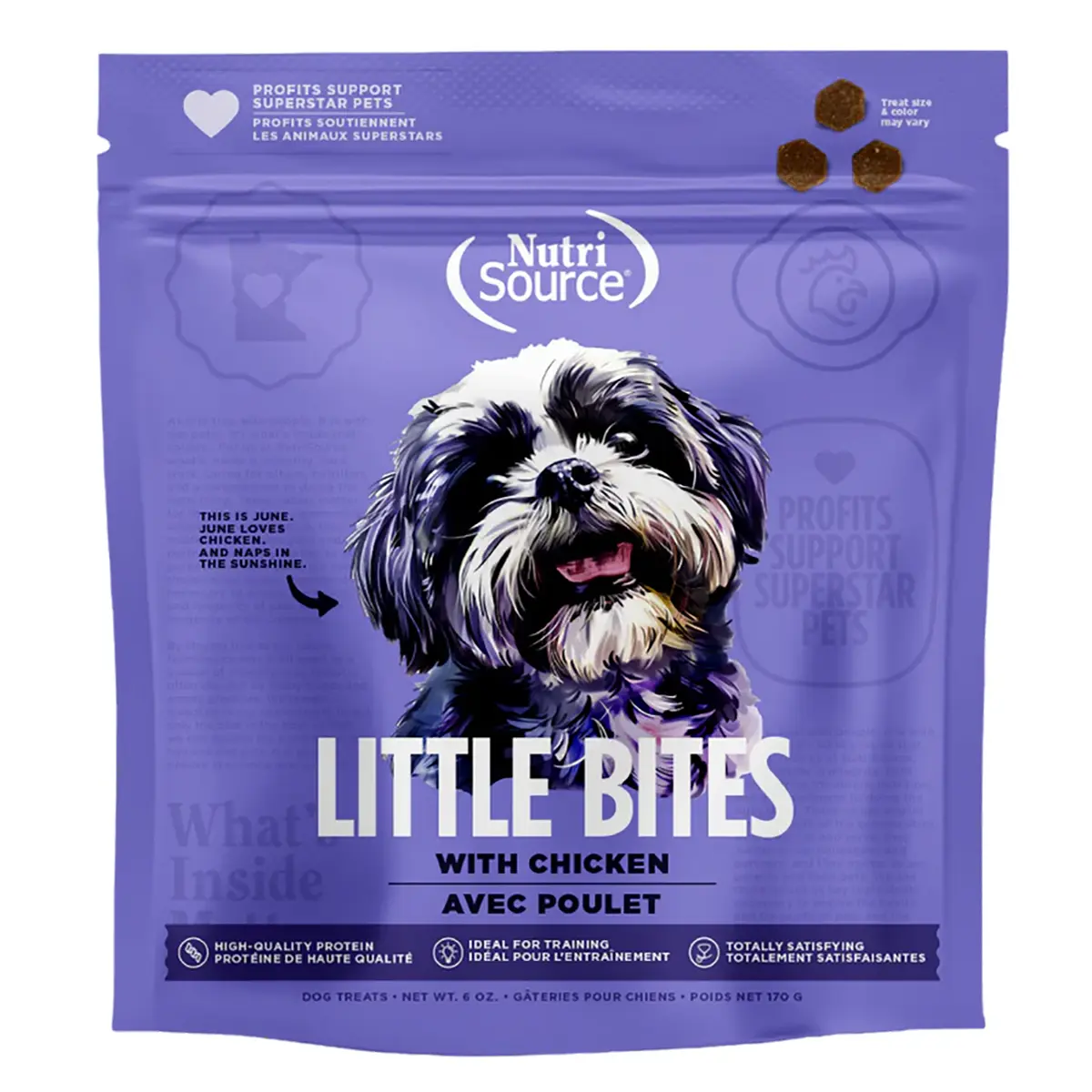 NutriSource Little Bites Dog Treats - Chicken