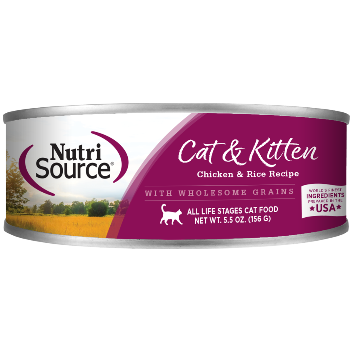 NutriSource Wet Cat Food - Chicken & Rice