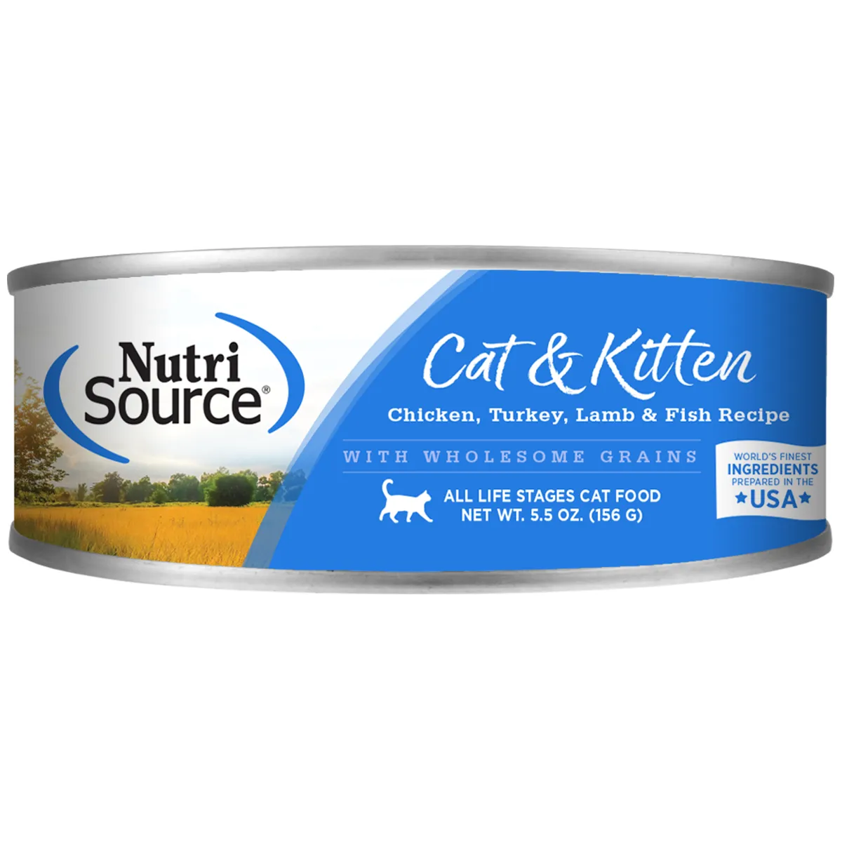 NutriSource Wet Cat Food - Chicken, Turkey, Lamb & Fish