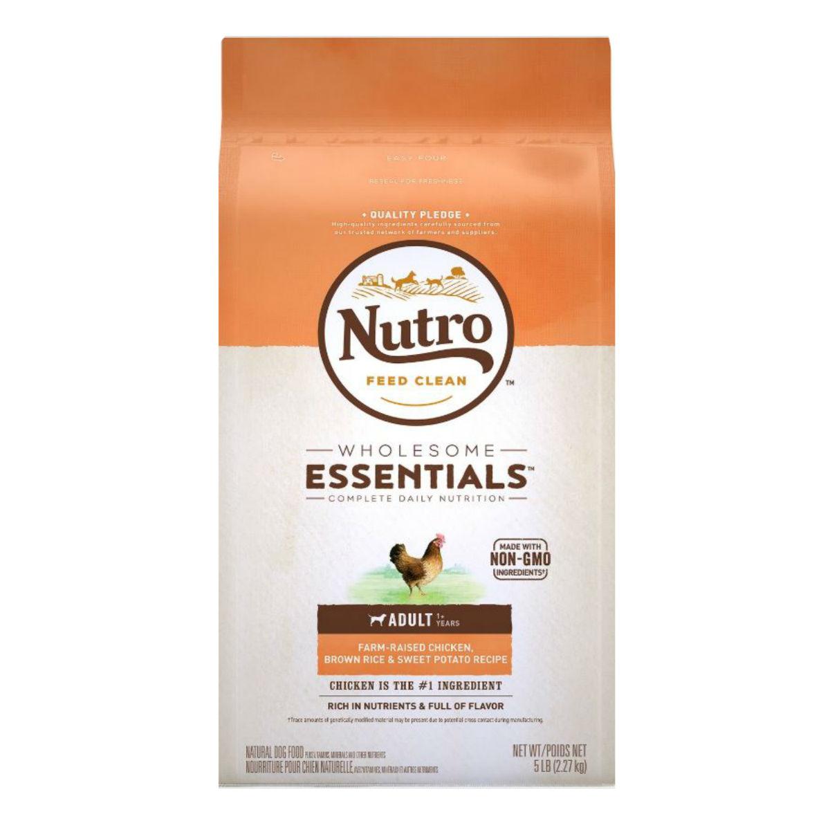 Nutro Wholesome Essentials Adult Dog Food - Chicken, Brown Rice & Sweet Potato