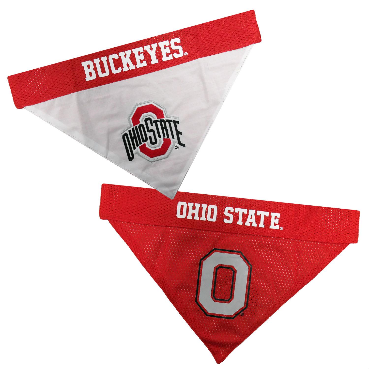 Pets First Collegiate Pet Accessories, Dog Collar, Ohio State Buckeyes,  Small