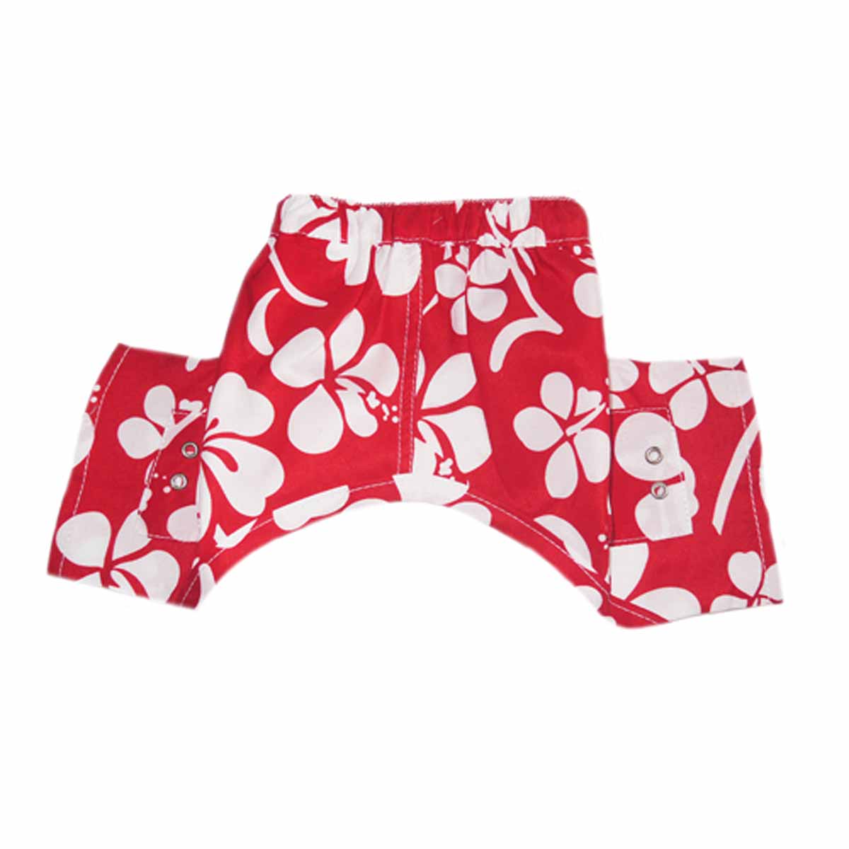 Pooch Outfitters Okinawa Dog Swim Trunks - Red