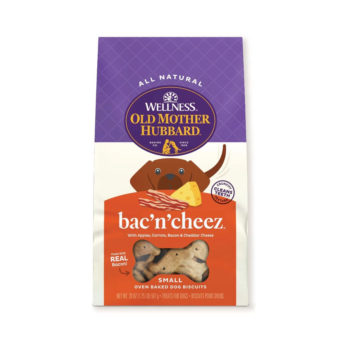 Old Mother Hubbard Classic Oven Baked Biscuits Dog Treats - Bac'N'Cheez