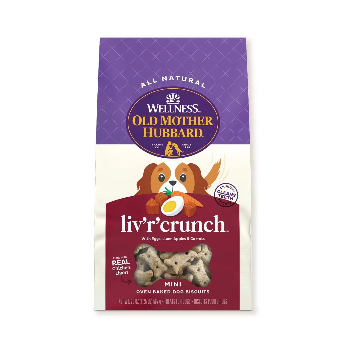 Old Mother Hubbard Classic Oven Baked Biscuits Dog Treats - Liv'R'Crunch