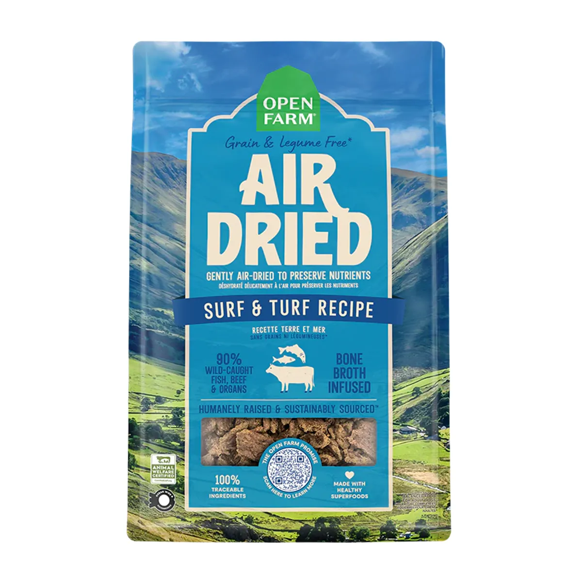 Open Farm Air Dried Dog Food - Surf & Turf