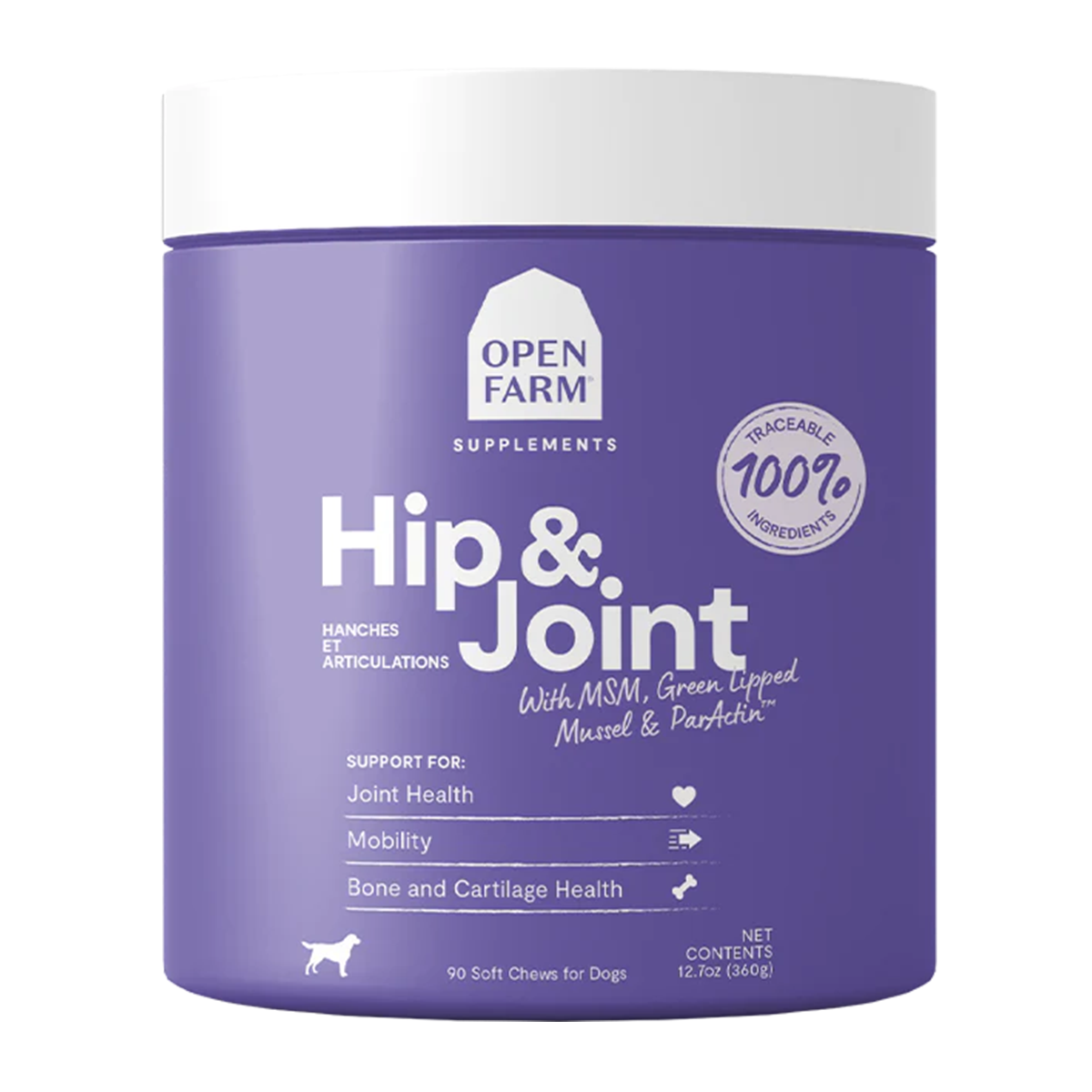 Open Farm Hip & Joint Dog Chew Supplement