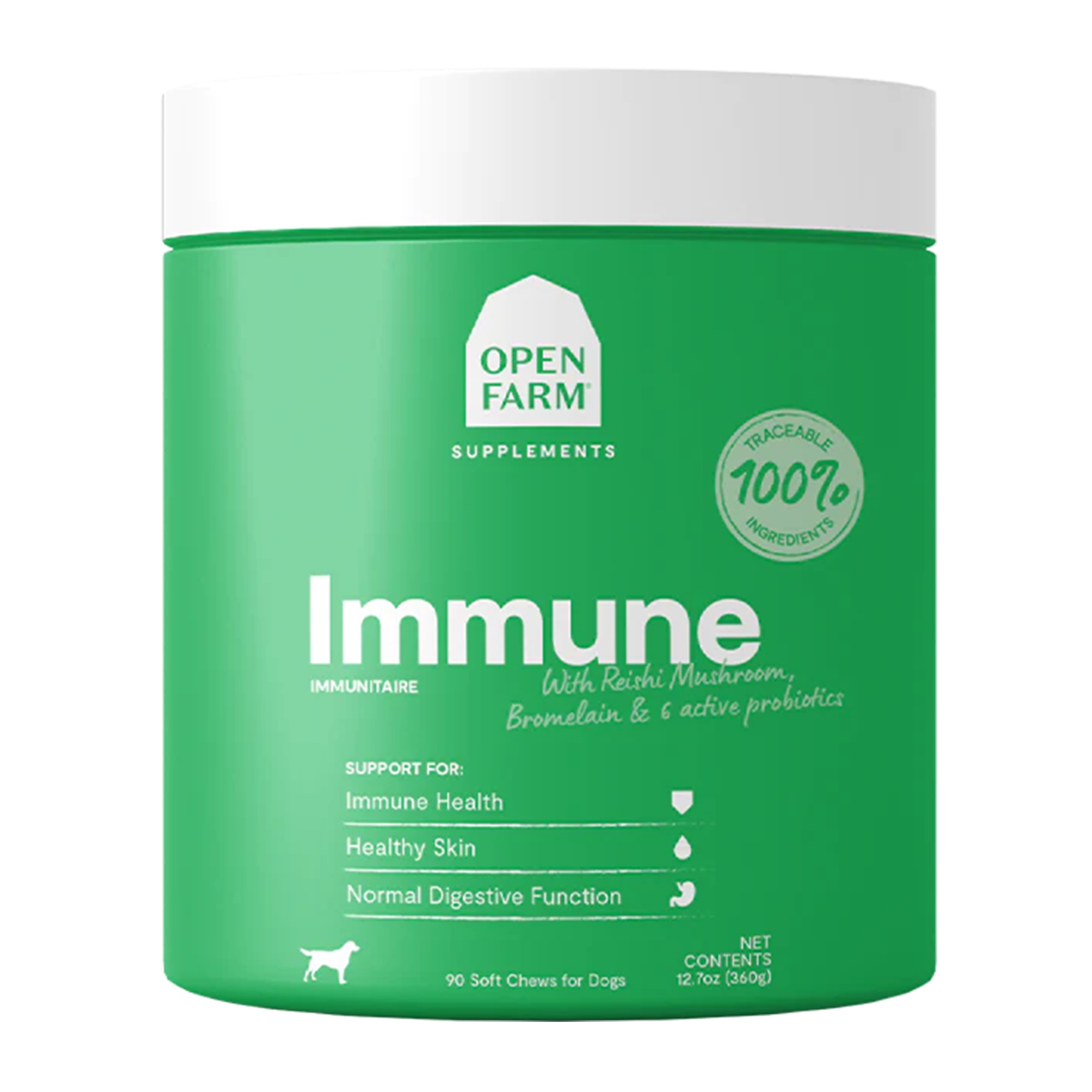 Open Farm Immune Dog Chew Supplement