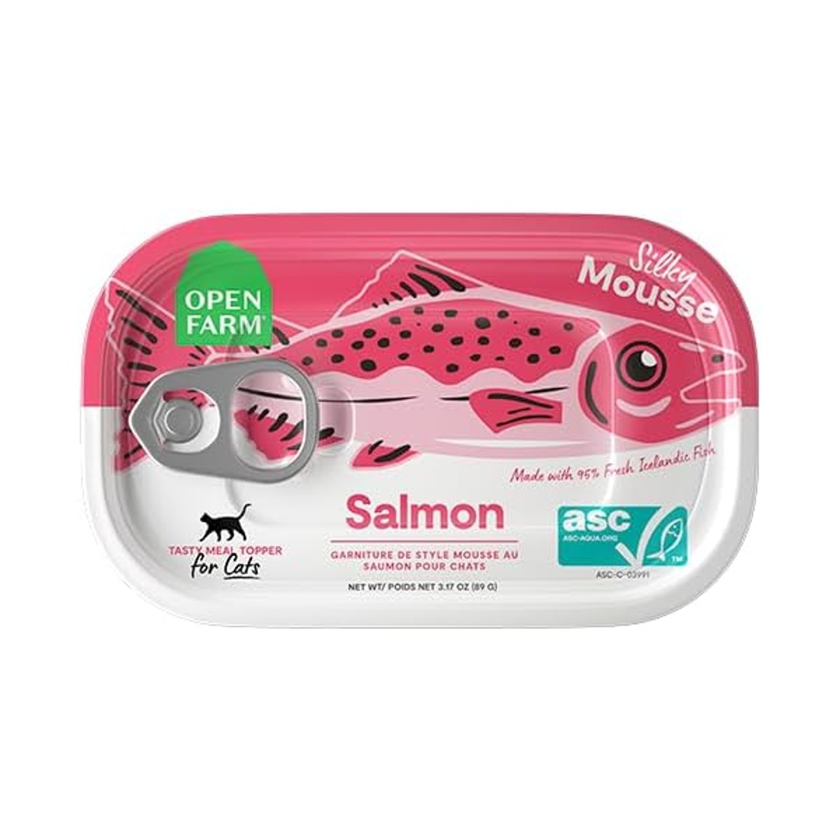 Open Farm Silky Mousse Cat Food Topper - Salmon