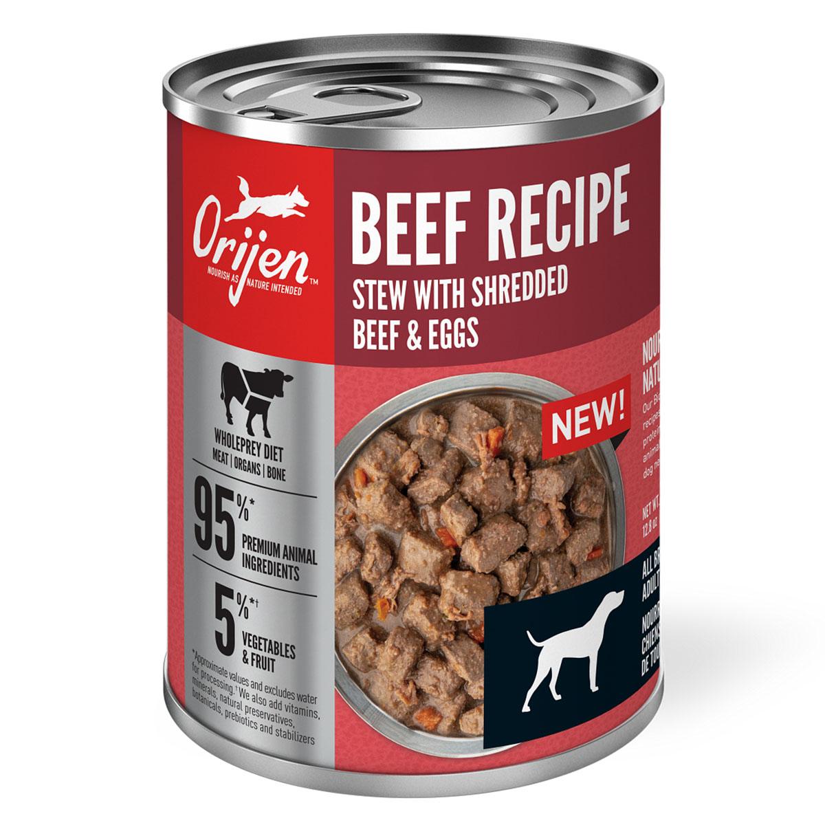Orijen Beef Recipe Stew Canned Dog Food