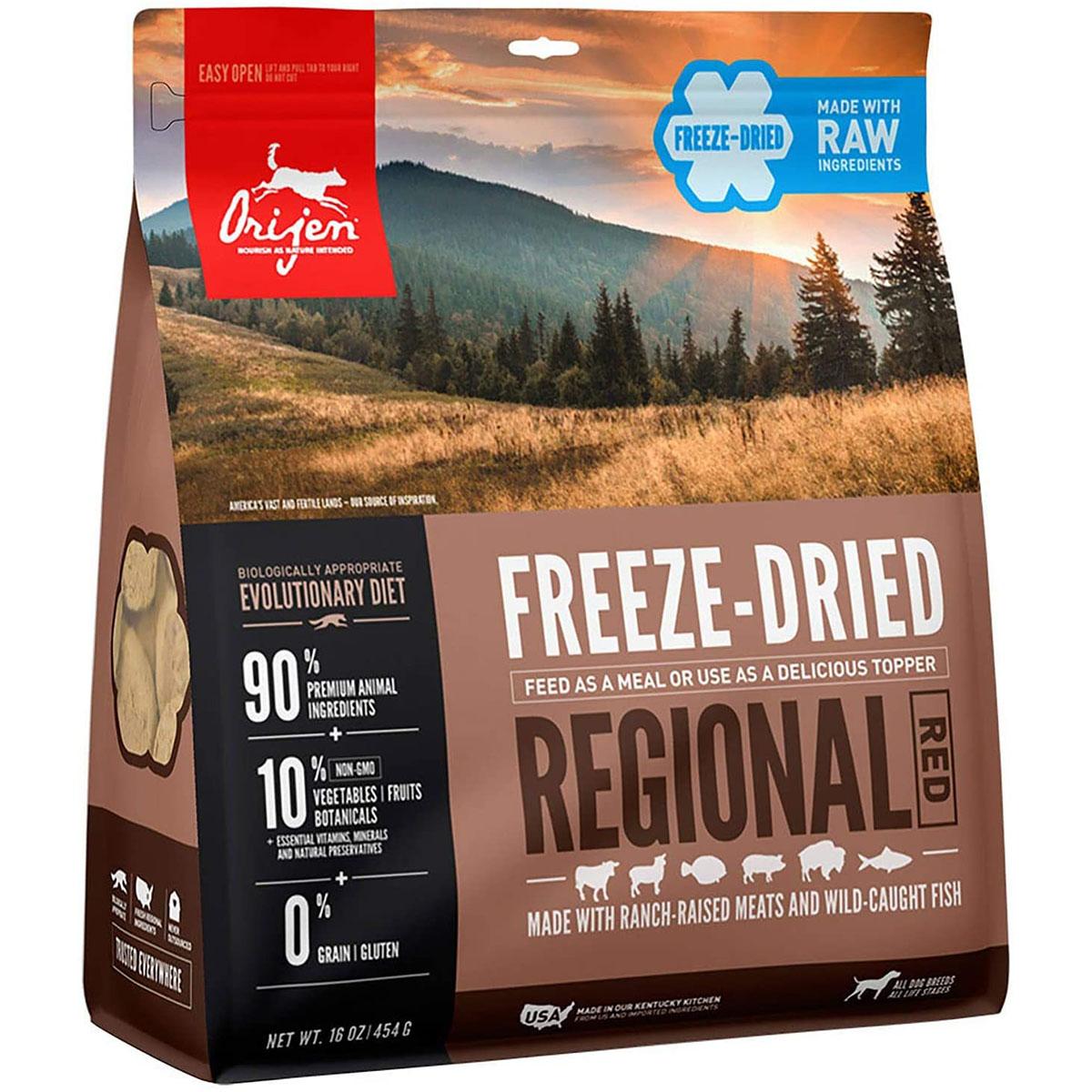 Orijen Regional Red Freeze-Dried Dog Food