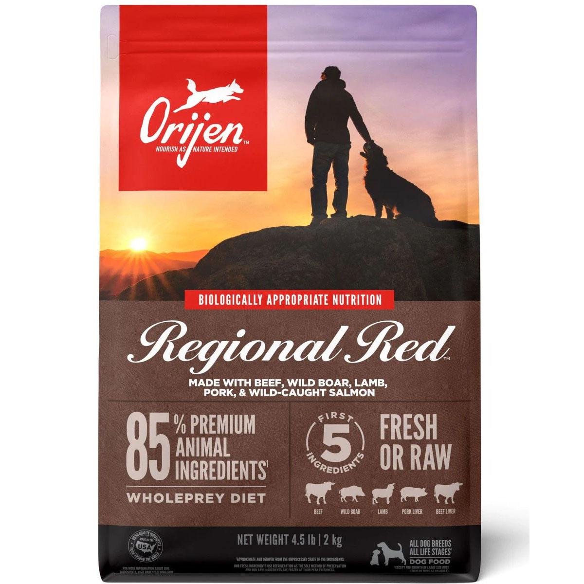 Orijen Regional Red Grain-Free Dry Dog Food 