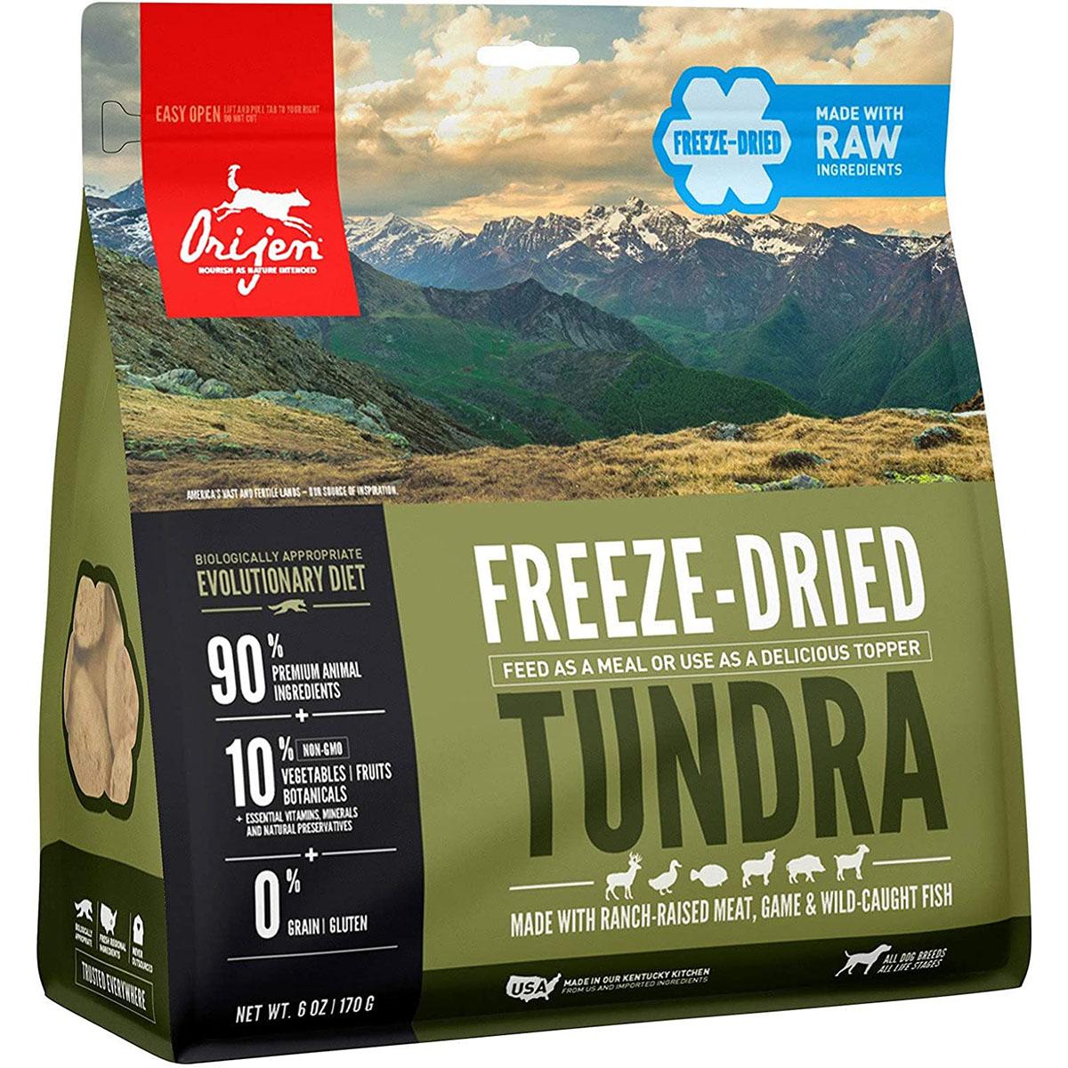 Orijen Tundra Freeze-Dried Dog Food 