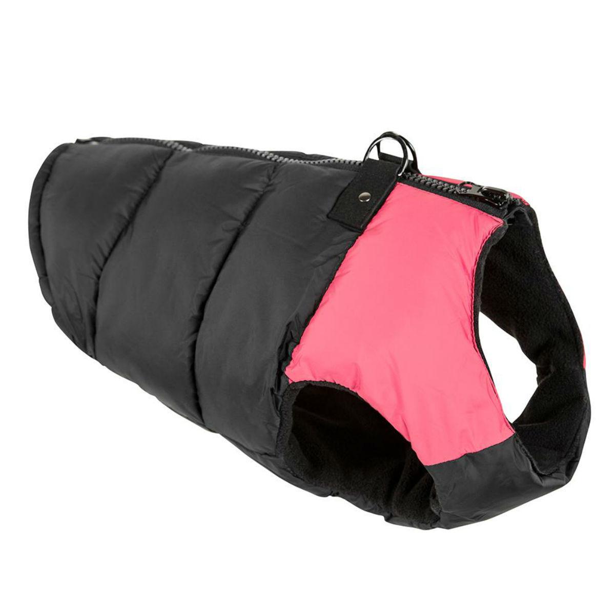 Padded Dog Harness Vest by Gooby - Pink/Black