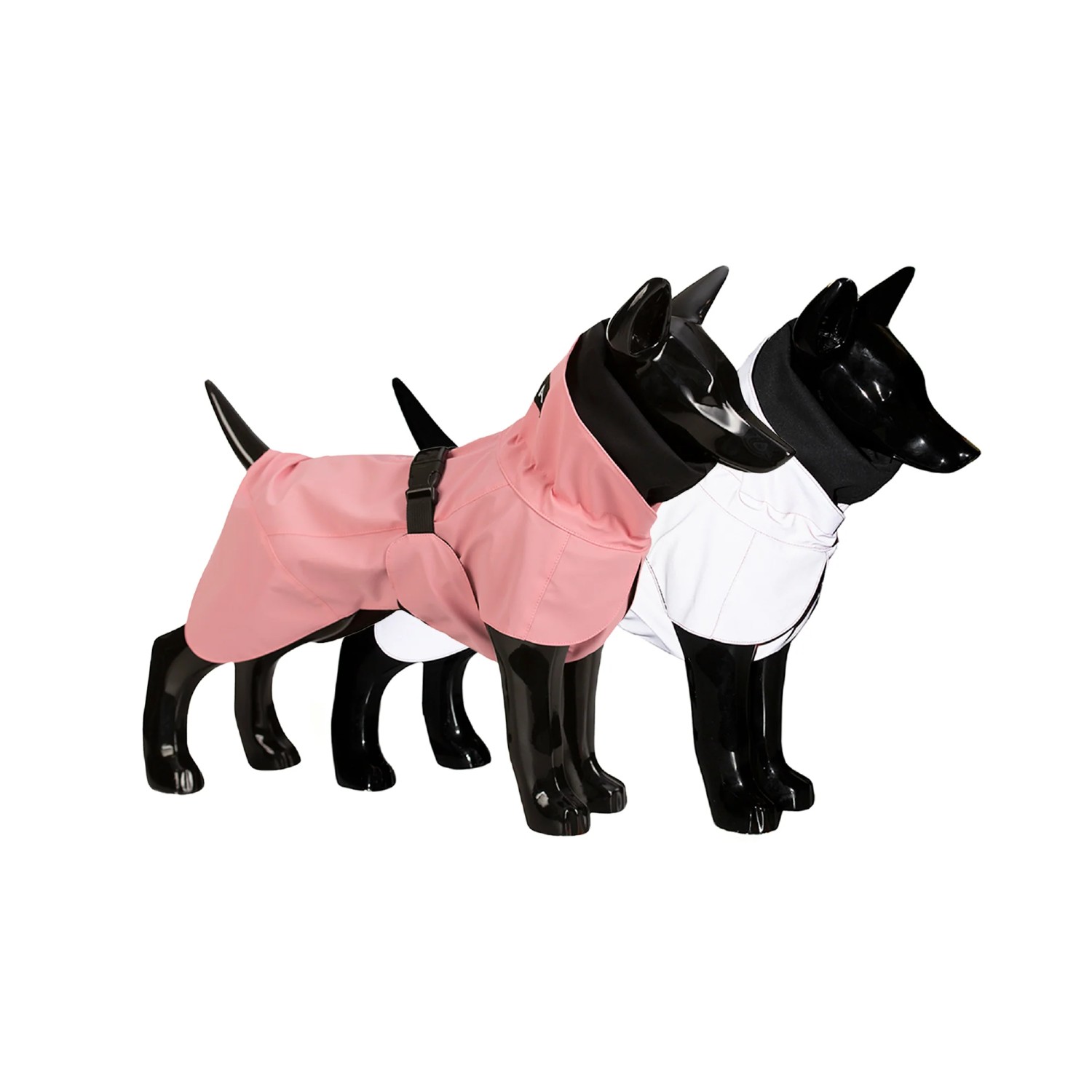 PAIKKA Visibility Dog Raincoat Lite - Pink