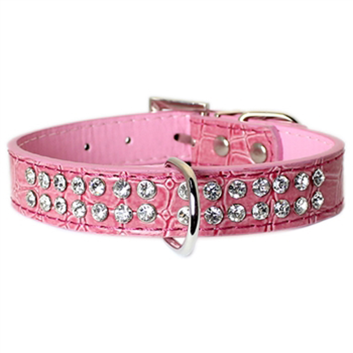 Parisian Pet Luxury Croc & Rhinestones Dog Co... | BaxterBoo