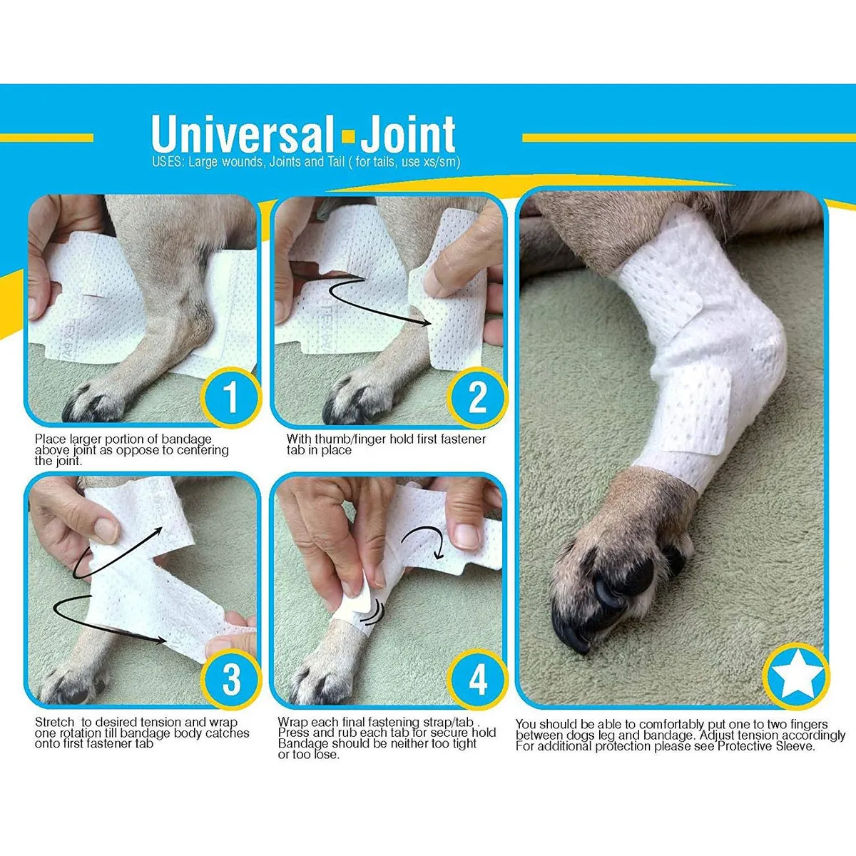 PawFlex Joint Dog Bandages BaxterBoo