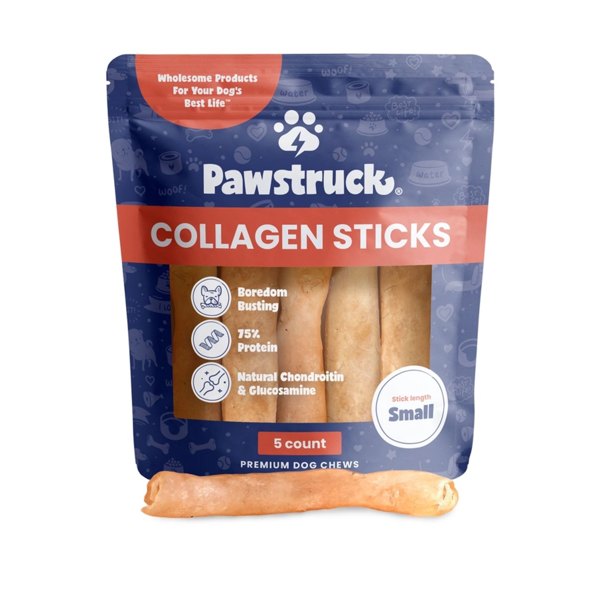 Pawstruck Beef Collagen Chew Stick Dog Treat