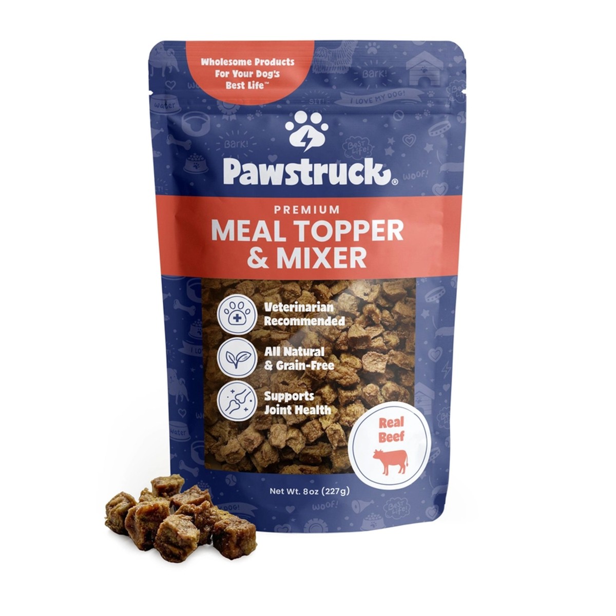 Pawstruck Dog Food Meal Topper & Mixer - Beef