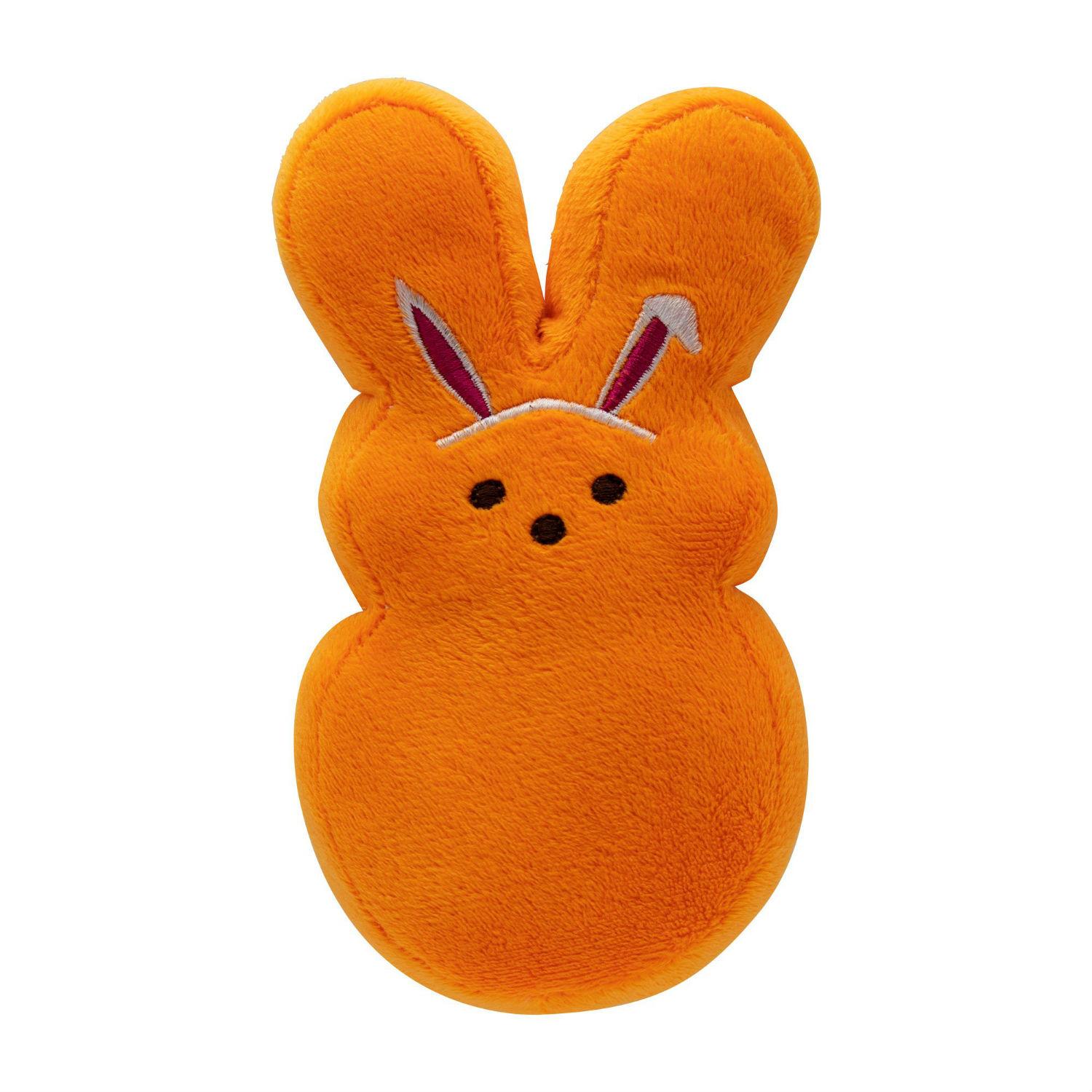 peeps plush dog toy