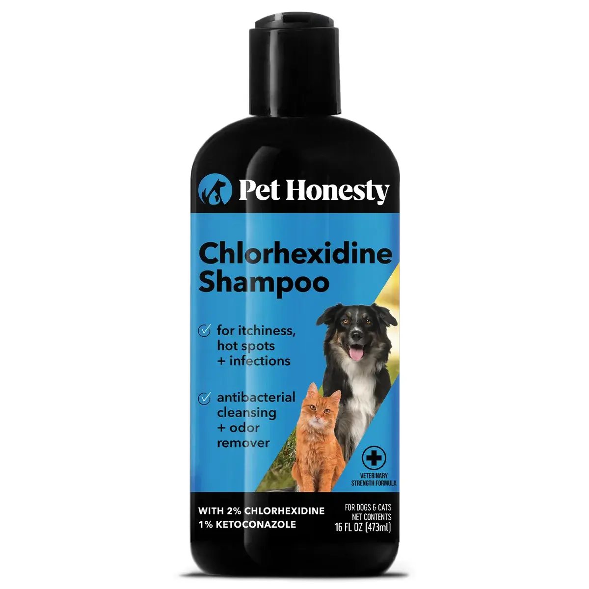 Pet Honesty Chlorhexidine Shampoo for Dogs & Cats