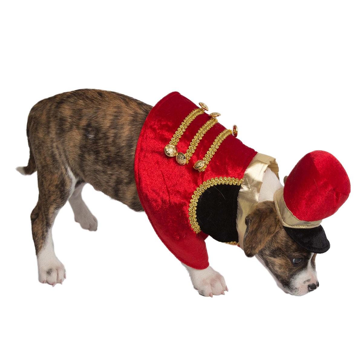 Pet Krewe Holiday Nutcracker Soldier Costume for Dogs