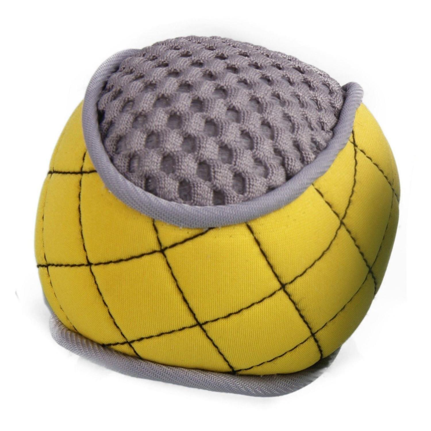 Pet Life Bark-Active Waterproof Ball Fetch Pet Dog Toy - Yellow