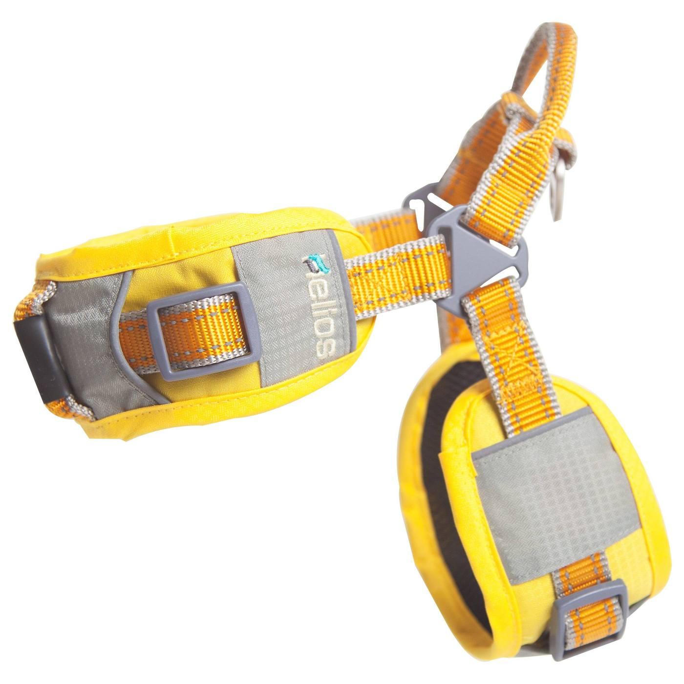 Pet Life Helios Geo-turf Reflective Dog Harness and Leash - Yellow