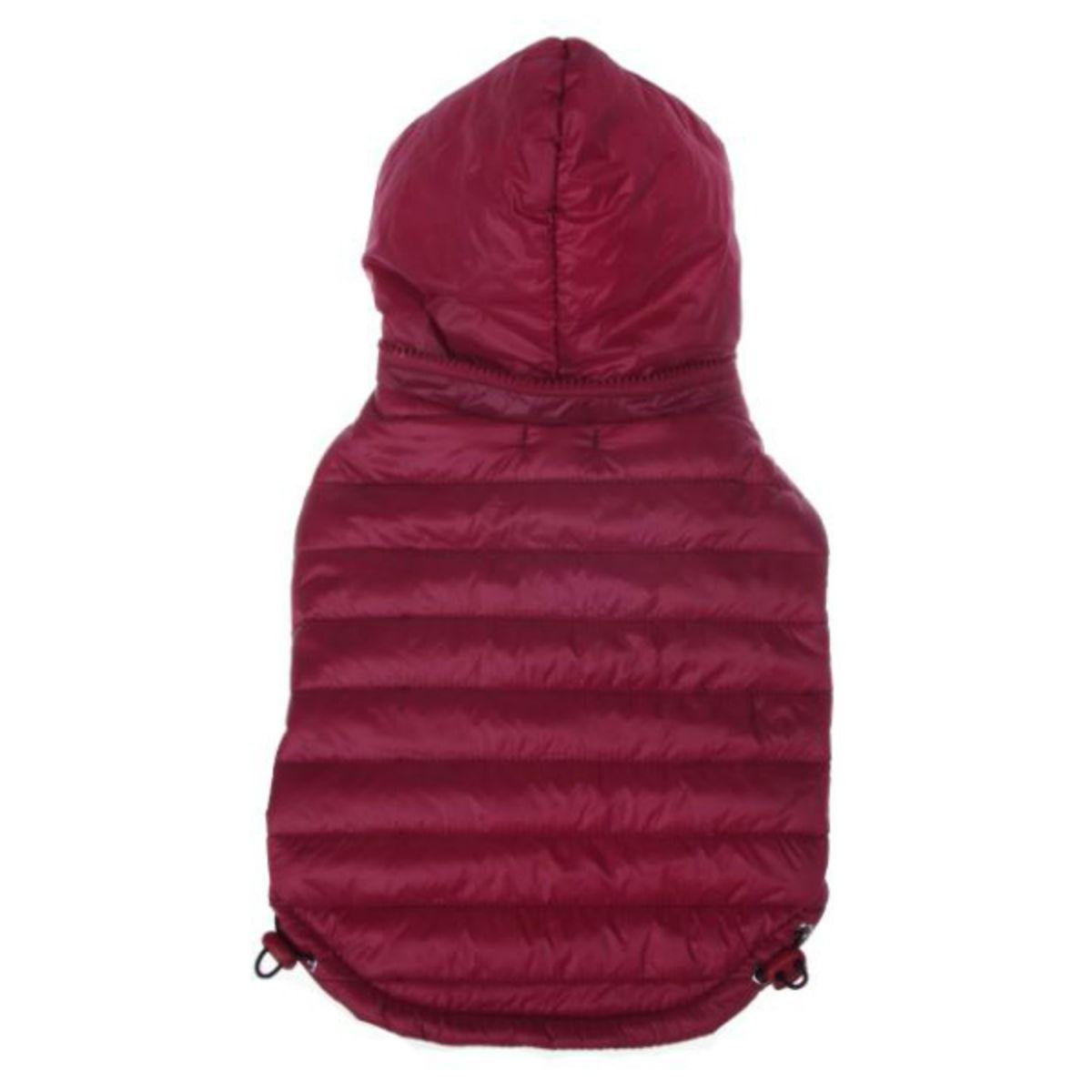 Pet Life Sporty Avalanche Dog Coat - Burgundy Red