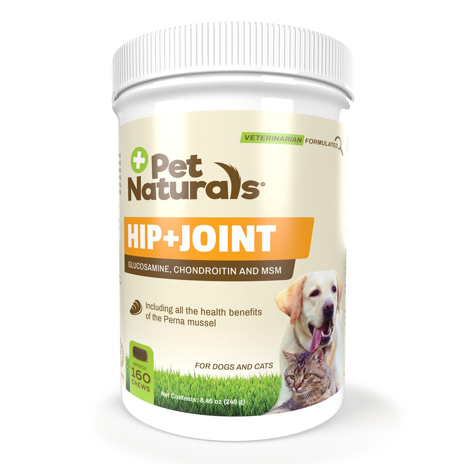 Pet Naturals Hip + Joint Chews for Dogs and Cats